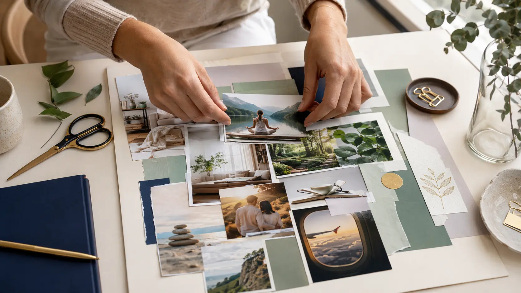 Creating a future collage